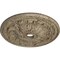 Ekena Millwork Flagstone Ceiling Medallion (Canopies up to 3 7/8"), 30"OD x 3 7/8"ID x 3 1/4"P, Gobi Desert Crackle CM30FLGDC - alternate 2